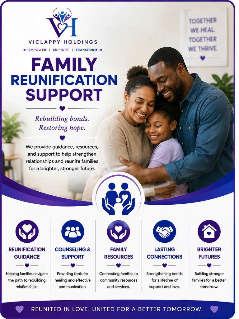 Family Reunification Support - VicLappy Holdings program