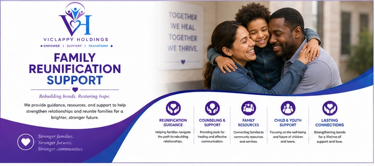Family Reunification Support - Rebuilding bonds and strengthening relationships