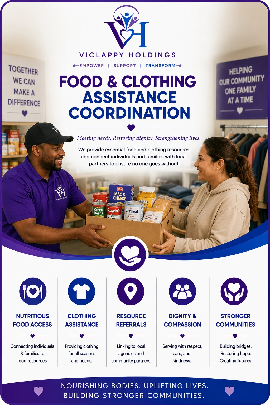 Food & Clothing Assistance Coordination